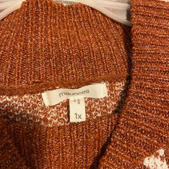 Maurices Pumpkin Fall Sweater - Picture 2 of 2
